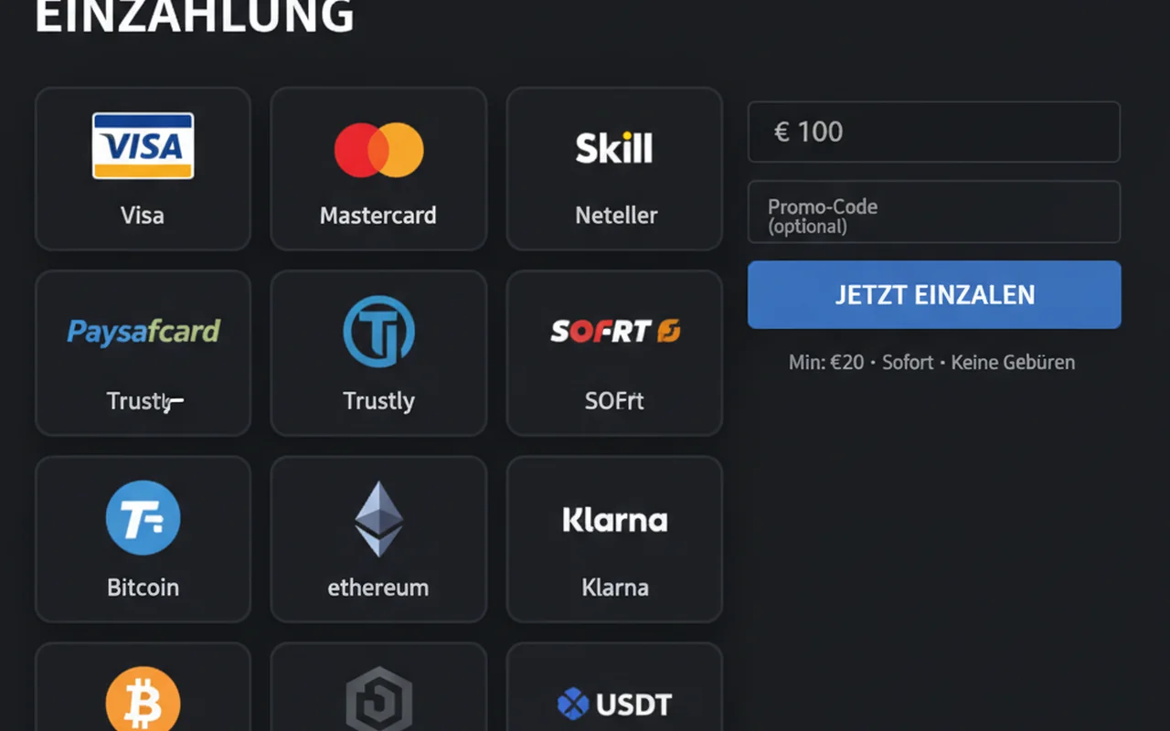 Zahlungsmethoden und Auszahlungen – HighFlyBet